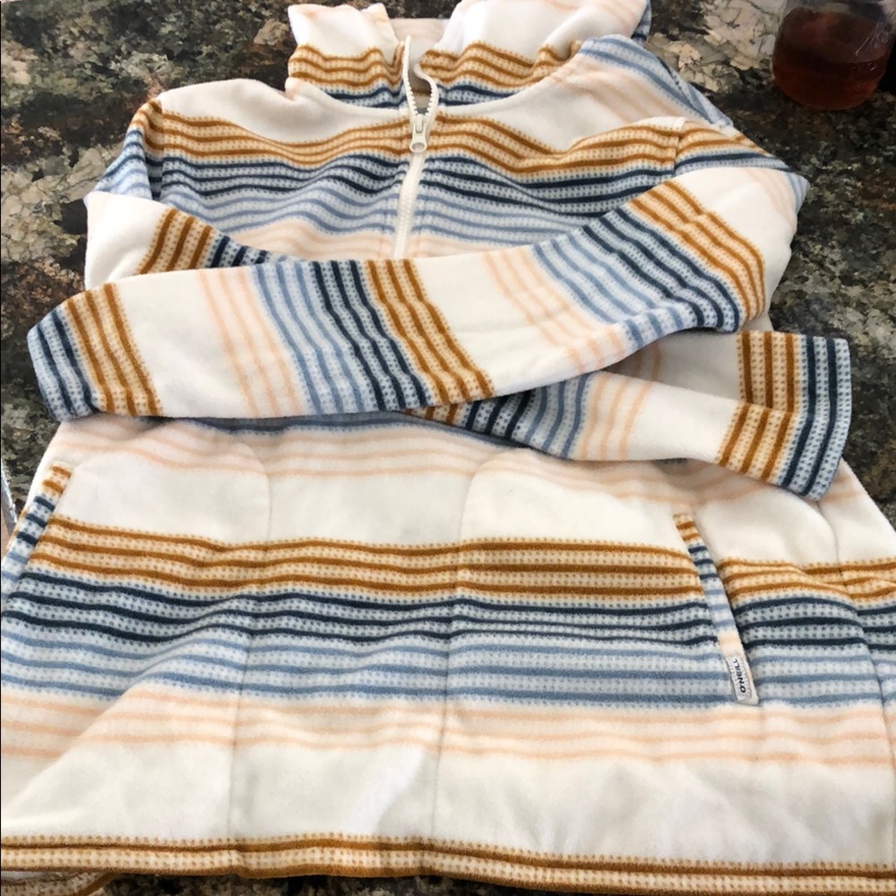 O'Neill Multicolor Zip-Up Jacket like new